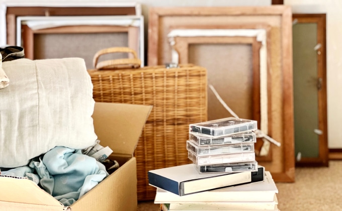 不用品が多くて自分では処理できない